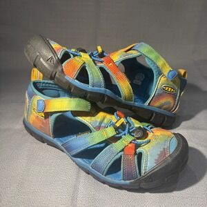 KEEN Newport Women's Size 5 Colorful‎ Rainbow Washable Strappy Sport Sandals
